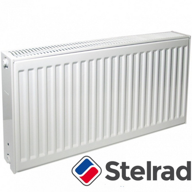 Радіатор Stelrad COMPACT 22 300×400 White N22-30-040, G1/2" внутрішня, 110°C, 10 Bar, бічне, внутрішня G1/2", 400