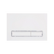 Клавіша змиву Nest 150x220x13 мм, White, лінійна Qtap, QT0111M08V1384W