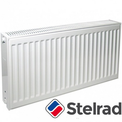 Радіатор Stelrad COMPACT 33 600×400, G1/2" внутрішня, 110°C, 10 Bar, нижнє та бокове,  G1/2", 400