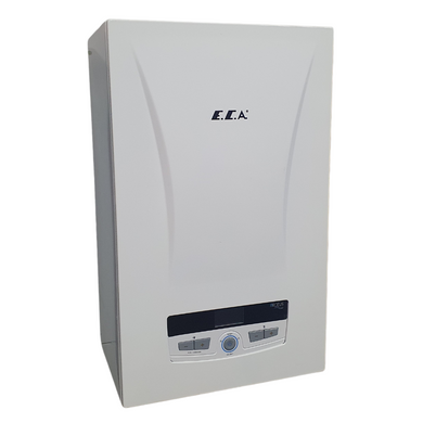 Електрокотел E.C.A. Arceus ЕК- СН 6 кВт White 220/380V (1 конт.), 6 кВт, бездимохідний, від 30°C до 95°C, 3 Bar, 230-380 В, 8 л, немає, без димоходу, Одноконтурний
