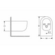 Біде підвісне Taurus 485&times;360&times;295 мм, White Qtap, QTTAU28W49117