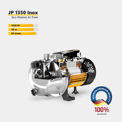 Поверхневий самовсмоктуючий насос Tekk JP 1350 Inox