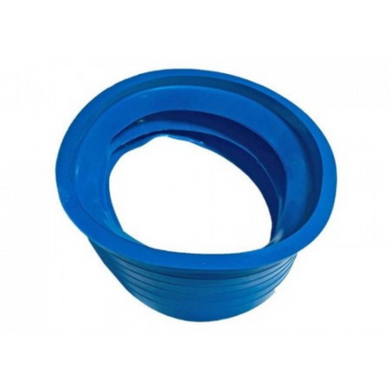 Манжет для WC FLUGER гумовий синій 3-007256