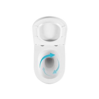 Унітаз підвісний Taurus Ultra Quiet 515&times;360&times;350 мм, White, з сидінням Slim Duroplast / Soft-close Qtap, QTTAU26W49116